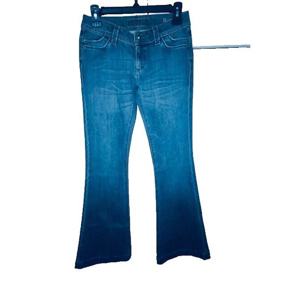 DL1961 Womens Low Rise Roxy Kick Flare Light Wash Size 26x33 Fits 27x33 - Picture 1 of 16